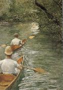 Gustave Caillebotte Racing boat china oil painting reproduction